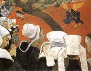 Paul Gauguin The vision after the sermon oil painting artist